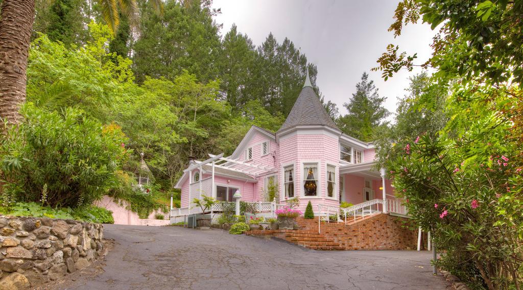 The Pink Mansion Acomodação com café da manhã Calistoga Exterior foto